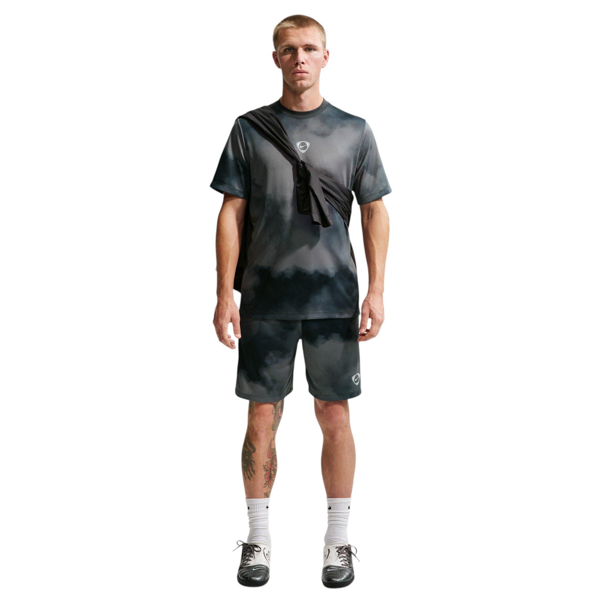 Nike Men's Academy+ Dri-FIT Soccer Shorts - Black/Grey - BLACK/GREY